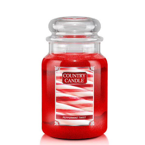 Kringle Candle Company Peppermint Twist Scented Jar Candle Wayfair